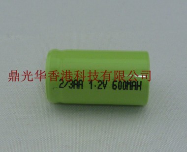 2/3AA 1.2V 600mah