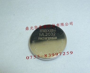 Maxell ML2032 Lithium button coin cell battery